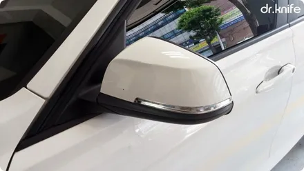 광주 루프스킨 BMW 325d 루프스킨 & M 퍼포먼스 데칼 시공 닥터나이프 키스킨 / 광주 북구 중흥동