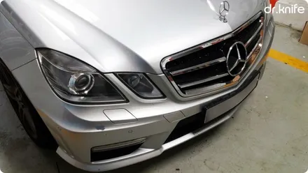 광주랩핑 벤츠 E63 AMG 전체랩핑 시공 닥터나이프 카스킨 / 광주 북구 중흥동