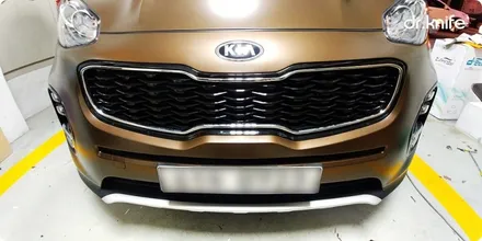 광주전체랩핑 기아 스포티지R 전체랩핑 시공 닥터나이프 / 광주 북구 중흥동