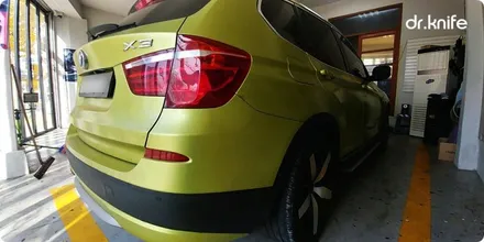 광주전체랩핑제거 BMW X3전체랩핑 제거 닥터나이프 카스킨 / 광주 북구 중흥동