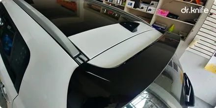 광주전체랩핑 기아 스포티지R 전체랩핑 닥터나이프 카스킨 / 광주 북구 중흥동