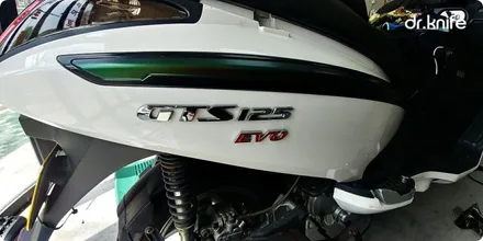 광주 바이크랩핑 보이져 GTS125 EVO시공 닥터나이프 카스킨 / 광주 북구 중흥동