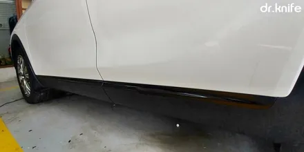광주랩핑 기아 올 뉴 쏘렌토 그릴 및 몰딩 랩핑시공 닥터나이프 / 광주 북구 중흥동