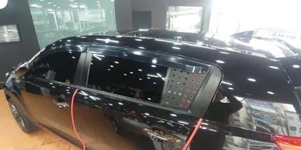 광주랩핑 스포티지R 루프랙 랩핑 시공 닥터나이프 카스킨 / 광주 북구 중흥동