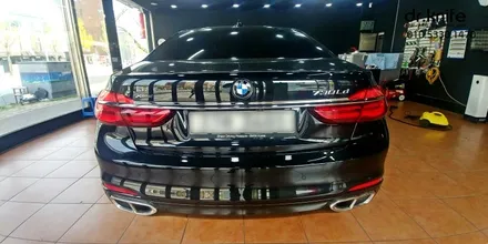 광주랩핑 bmw 730ld 라이트 & 테일램프 필름 광주카스킨 / 광주 북구 중흥동