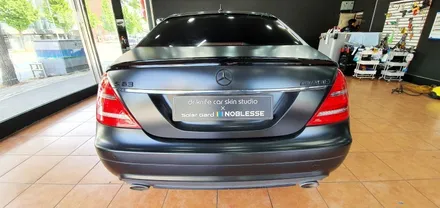 광주랩핑 벤츠 S63 AMG 전체랩핑 제거 및 시공 닥터나이프 / 광주 북구 중흥동