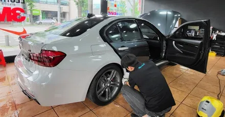 광주랩핑 bmw 320i 전체랩핑 시공 / 광주 북구 중흥동