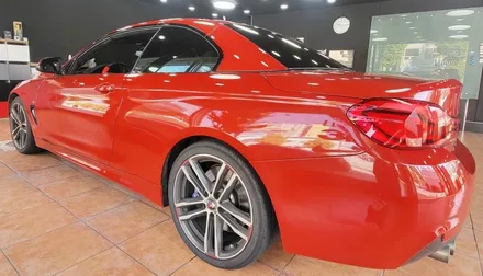 광주랩핑 bmw 420i 컨버터블 전체랩핑 시공 / 광주 북구 중흥동