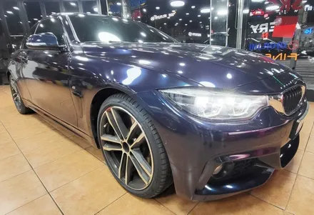 광주사고랩핑 BMW 430i 컨버터블 사고랩핑 / 광주 북구 중흥동