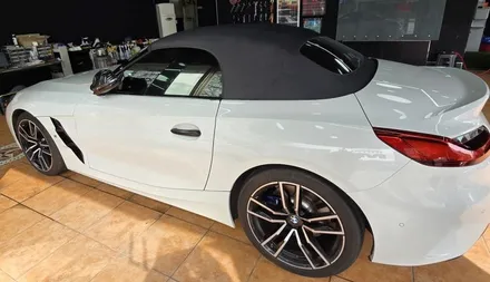 광주보험랩핑 bmw z4 오벨 사틴 메탈 카본 그레이 전체랩핑 시공 / 광주 북구 중흥동