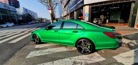 광주랩핑 벤츠 CLS63 AMG 닥터나이프 카스킨 스튜디오 / 광주 북구 중흥동