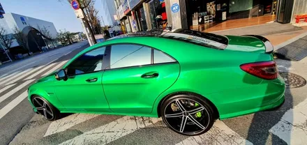 광주랩핑 벤츠 CLS63 AMG 닥터나이프 카스킨 스튜디오 / 광주 북구 중흥동