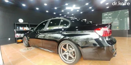 광주전체랩핑 BMW 320d 전체랩핑 시공 닥터나이프 카스킨 / 광주 북구 중흥동