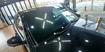 광주썬팅 벤츠 S350 솔라가드 새턴 전면 유리 시공 / 광주 북구 중흥동