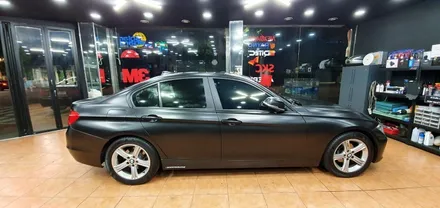 광주랩핑 BMW 320i 사고랩핑 사틴 블랙 닥터나이프 카스킨 / 광주 북구 중흥동
