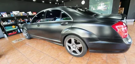 광주랩핑 벤츠 S63 AMG 전체랩핑 제거 및 시공 닥터나이프 / 광주 북구 중흥동