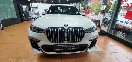 광주랩핑 BMW X7 신차검수 + 솔라가드 차콜 썬팅 + 크롬딜리트 + 휠도색 + 생활보호PPF 시공 닥터나이프 카스킨 스튜디오 / 광주 북구 중흥동