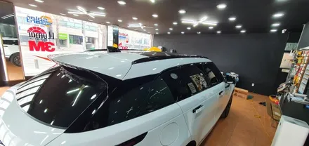 광주랩핑 레인지로버 벨라 투톤랩핑 시공 닥터나이프 카스킨 스튜디오 / 광주 북구 중흥동