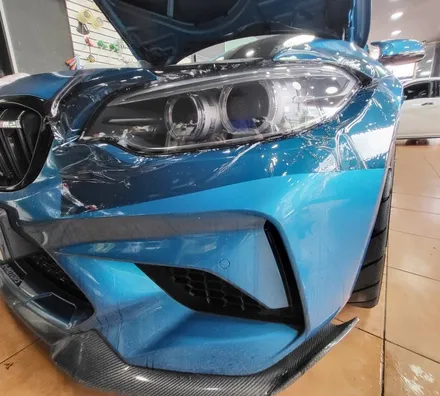 광주PPF bmw m2 스포일러 무광PPF 및 헤드라이트 라이트PPF 시공 / 광주 북구 중흥동