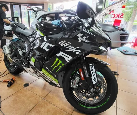 광주랩핑 스즈키 zx10r 방탄데칼시공 / 광주 북구 중흥동