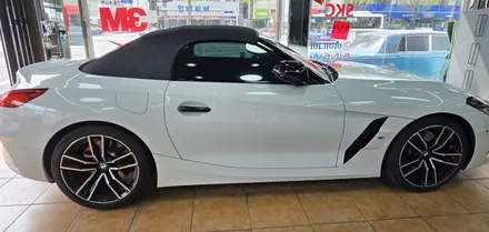 광주보험랩핑 bmw z4 오벨 사틴 메탈 카본 그레이 전체랩핑 시공 / 광주 북구 중흥동