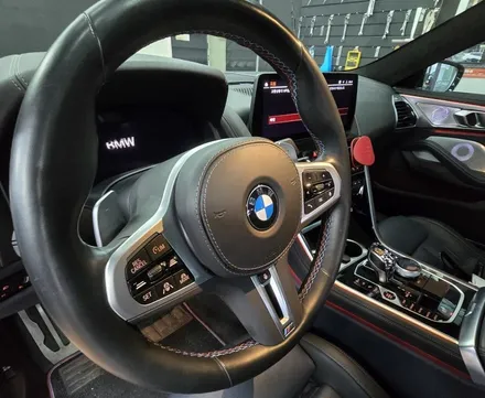 광주랩핑 bmw 850i 크롬딜리트 및 기타시공 / 광주 북구 중흥동