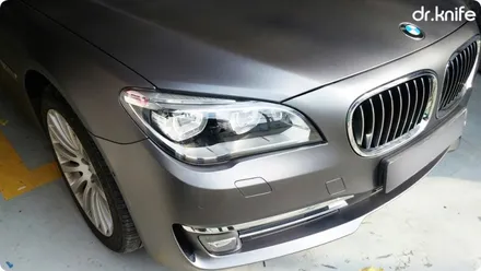 광주랩핑 BMW 730d 전체랩핑 시공 닥터나이프 카스킨 / 광주 북구 중흥동