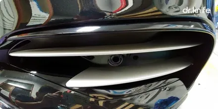 광주래핑 벤츠 A45 AMG 부분 래핑 시공 닥터나이프 카스킨 / 광주 북구 중흥동