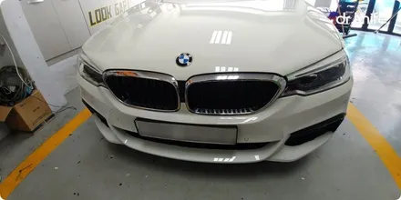 광주래핑 BMW 520d (G30) 루프 및 그릴래핑 시공 / 광주 북구 중흥동