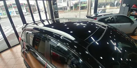 광주랩핑 스포티지R 루프랙 랩핑 시공 닥터나이프 카스킨 / 광주 북구 중흥동