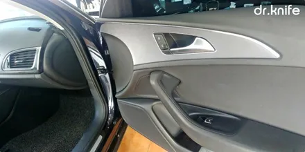 광주실내랩핑 아우디 A6 브러쉬드 스틸 실내랩핑 닥터나이프 / 광주 북구 중흥동