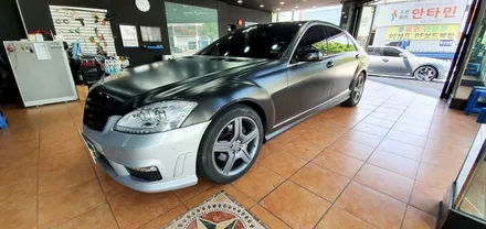 광주랩핑 벤츠 S63 AMG 전체랩핑 제거 및 시공 닥터나이프 / 광주 북구 중흥동