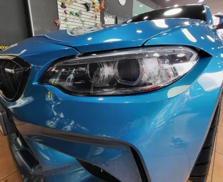 광주PPF bmw m2 스포일러 무광PPF 및 헤드라이트 라이트PPF 시공 / 광주 북구 중흥동