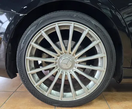 광주랩핑 벤츠 s500 글로스 그레이 전체랩핑 시공 / 광주 북구 중흥동