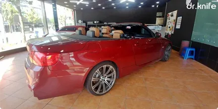 광주실내랩핑 BMW 328i 컨버터블 실내랩핑 닥터나이프 카스킨 / 광주 북구 중흥동