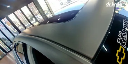 광주랩핑 쉐보레 말리부 전체랩핑 시공 보험랩핑 시공 / 광주 북구 중흥동