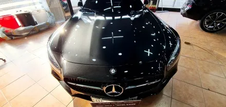 광주랩핑제거 벤츠 AMG GT 중국산 랩핑 제거 & 전체 광택 / 광주 북구 중흥동