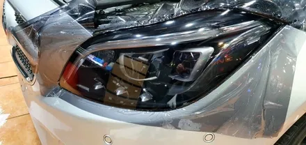 광주랩핑 벤츠 CLS 63 AMG 사틴블랙 전체랩핑 재시공 / 광주 북구 중흥동
