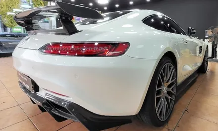 광주랩핑제거 벤츠 AMG GT 고광택 바이올렛 전체랩핑 제거 / 광주 북구 중흥동