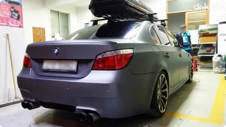 광주랩핑 BMW 528i 전체랩핑 시공 닥터나이프 카스킨 / 광주 북구 중흥동