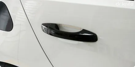 광주랩핑 폭스바겐 골프R 부분랩핑 시공 닥터나이프 카스킨 / 광주 북구 중흥동