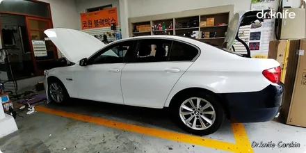 광주전체랩핑 BMW 528i 전체랩핑시공 닥터나이프 카스킨 / 광주 북구 중흥동