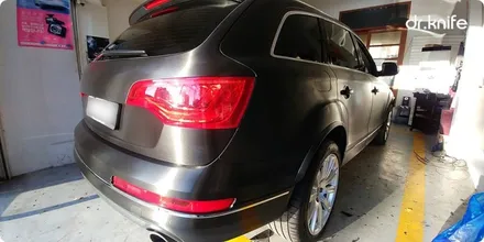 광주전체랩핑 아우디 Q7 전체랩핑시공 닥터나이프 카스킨 / 광주 북구 중흥동