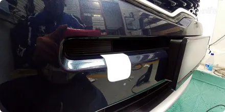 광주부분랩핑 스포티지QL 그릴 & 안개등 랩핑 시공 / 광주 북구 중흥동