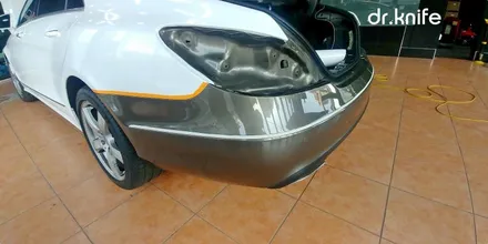광주랩핑 벤츠 CLS350 전체랩핑 + 사고랩핑 닥터나이프 / 광주 북구 중흥동