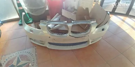 광주랩핑 BMW 328i 컨버터블 사고랩핑 시공 / 광주 북구 중흥동