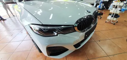 광주PPF BMW 320i 헤드라이트 & 사이드미러 커버PPF 시공 / 광주 북구 중흥동