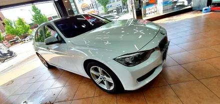 광주랩핑 bmw 320d 글로스 화이트 전체랩핑 시공 닥터나이프 / 광주 북구 중흥동
