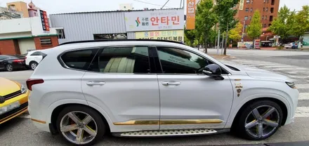 광주썬팅 현대 싼타페TM 솔라가드 새턴 전체시공 솔라가드 중흥점 닥터나이프 카스킨 스튜디오 / 광주 북구 중흥동