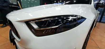 광주랩핑 벤츠 CLS 400d  블랙PPF 루프스킨 시공 / 광주 북구 중흥동